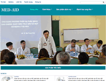 Tablet Screenshot of med-aid.vn